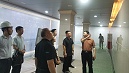 黎雁南副厅长莅临金格建科湖南省审计厅文化阵地建设项目考察指导工作