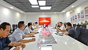 十一冶建设集团湖北分公司管卫东总经理一行莅临金格建科考察交流