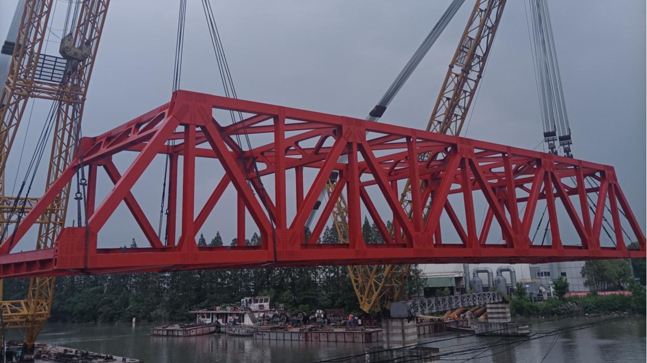 金格建科钢结构桥梁工程建设取得历史性新突破！